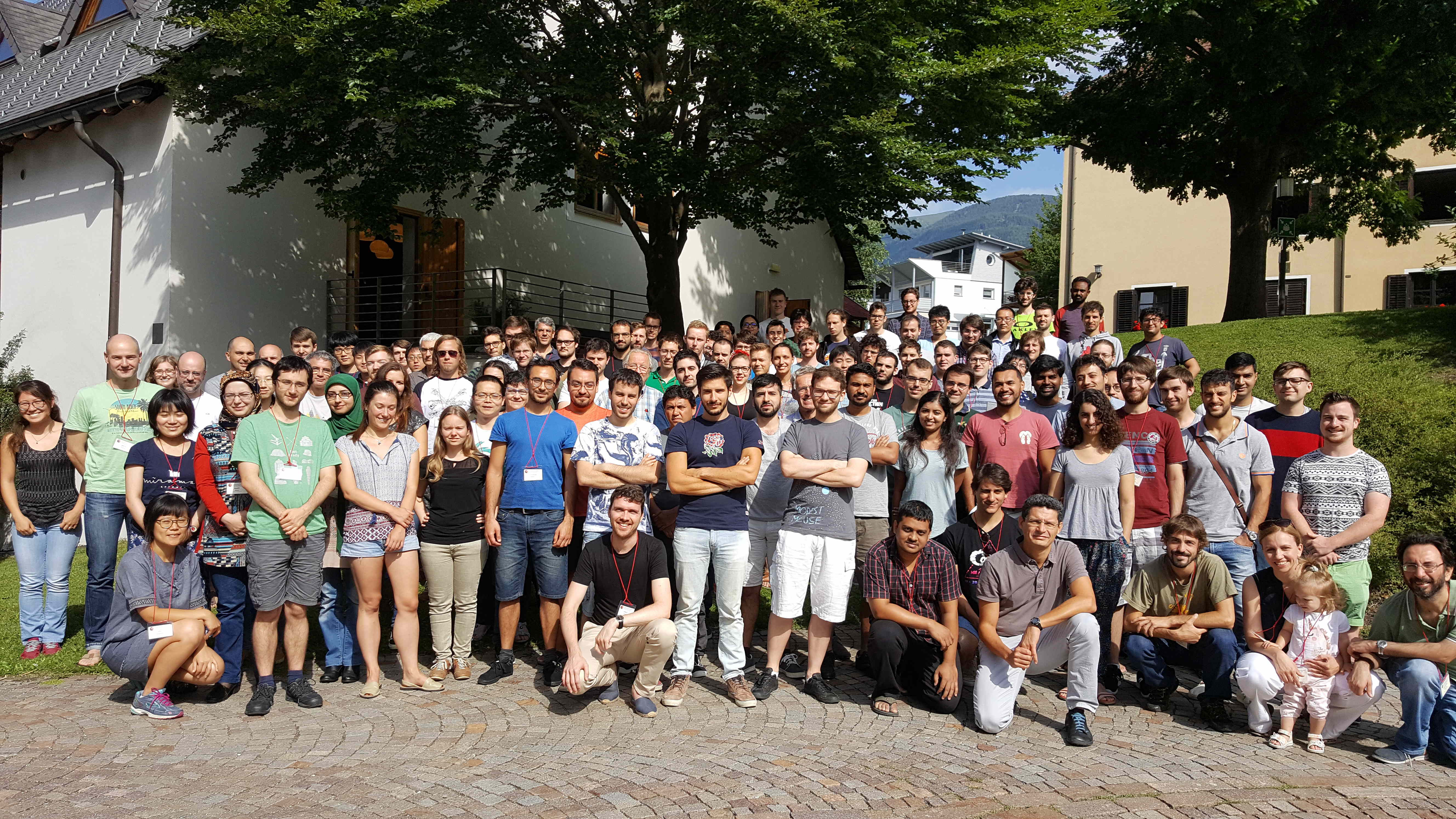  	 Fundamental Problems in Statistical Physics XIV, group photo, week 1